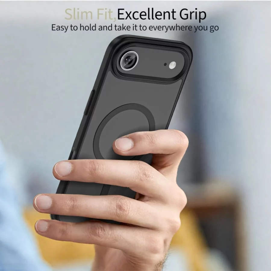 Etui Tech-Protect MagMat MagSafe na iPhone 17 Air - czarny mat