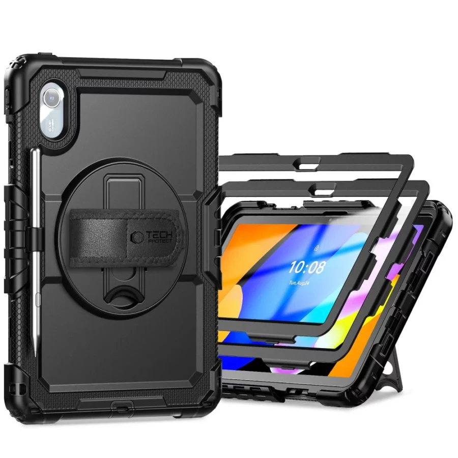 Etui Tech-Protect Solid na Lenovo Idea Tab 11.0 TB-336 - czarne