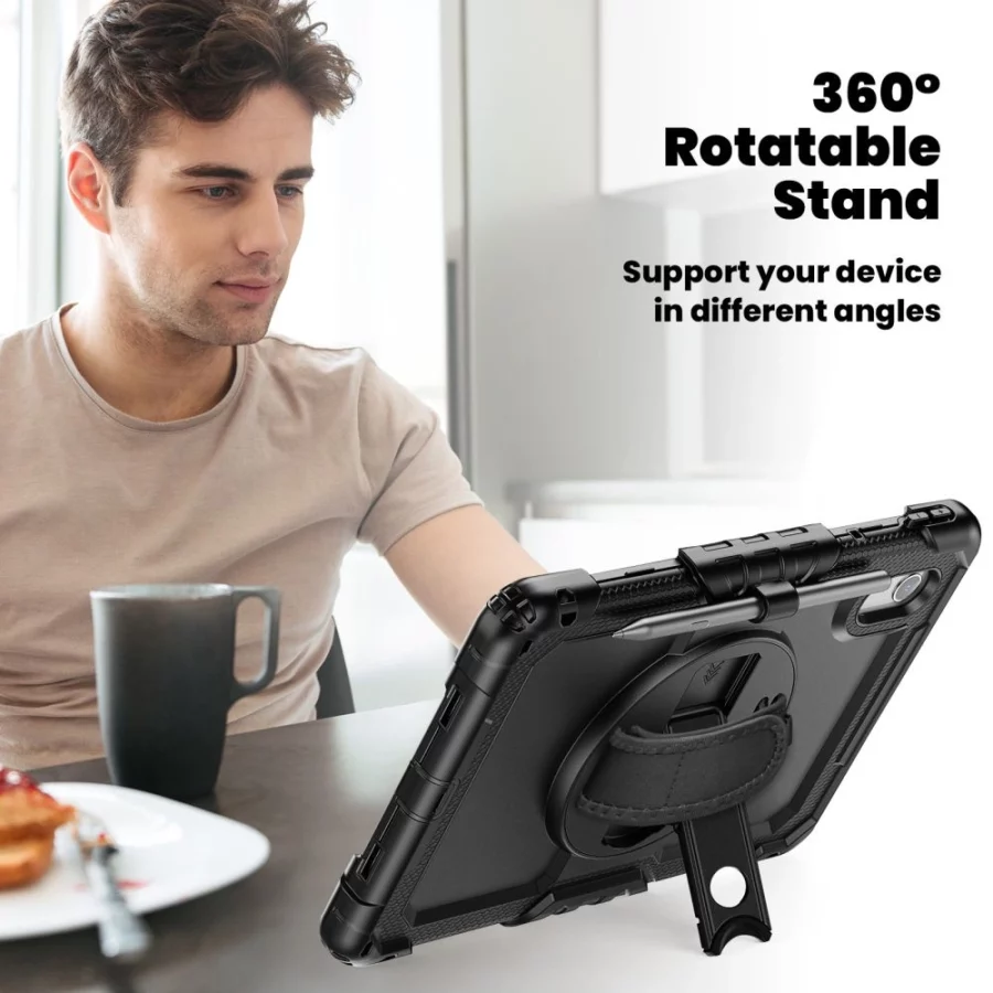 Etui Tech-Protect Solid na Lenovo Idea Tab 11.0 TB-336 - czarne
