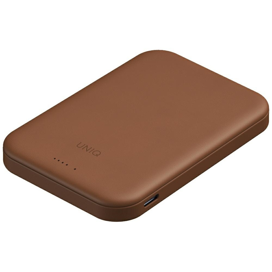 Powerbank UNIQ Lyden Lexa Magnetic       5000mAh PD USB-C MagSafe karmel