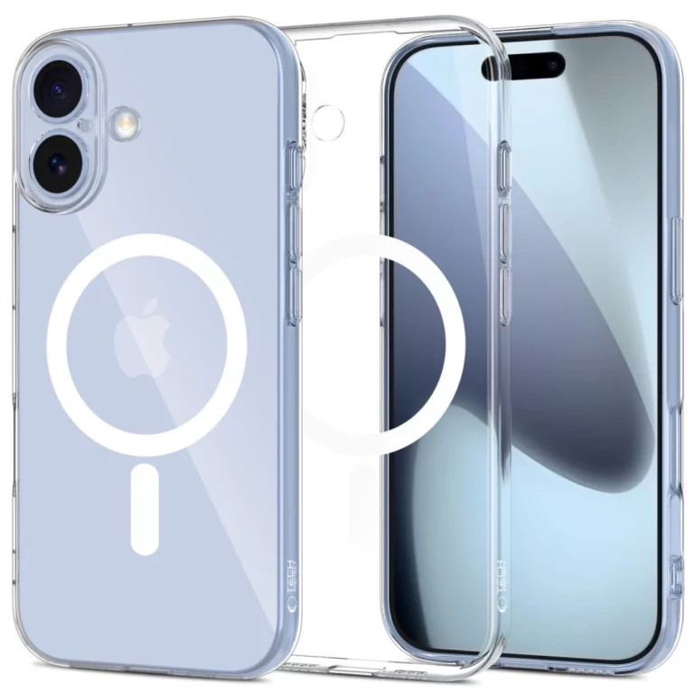 Etui Tech-Protect FlexAir MagSafe na iPhone 17 - przezroczyste