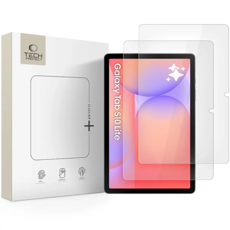 Szkło hartowane Tech-Protect Glass Fit+ 2-pack na Samsung Galaxy Tab S10 Lite 10.9 X400 / X406B - przezroczyste