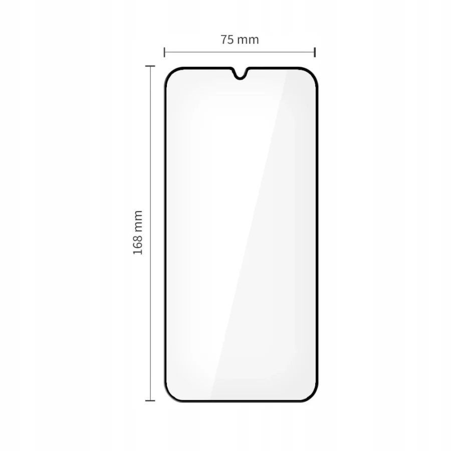 Szkło hartowane Tech-Protect Glass Fit+ 2-pack na Xiaomi Poco M7 - czarne