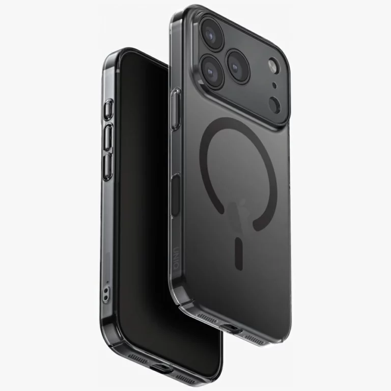Etui UNIQ Airsuit Magclick Charging do iPhone 17 Pro - czarne