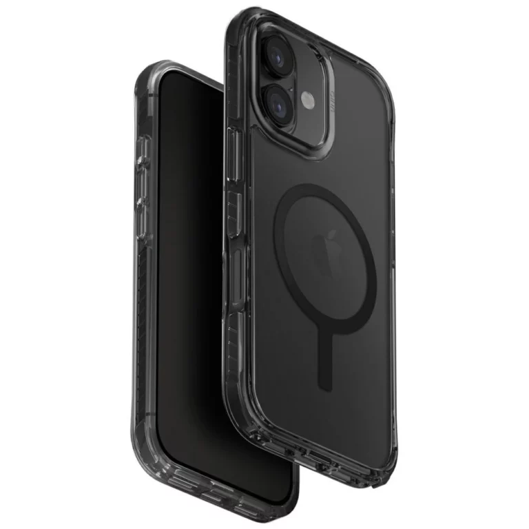 Etui UNIQ Combat Magclick Charging do iPhone 17 - czarne