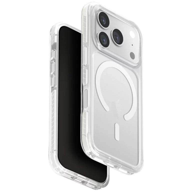 Etui UNIQ Combat Magclick Charging do iPhone 17 Pro - białe