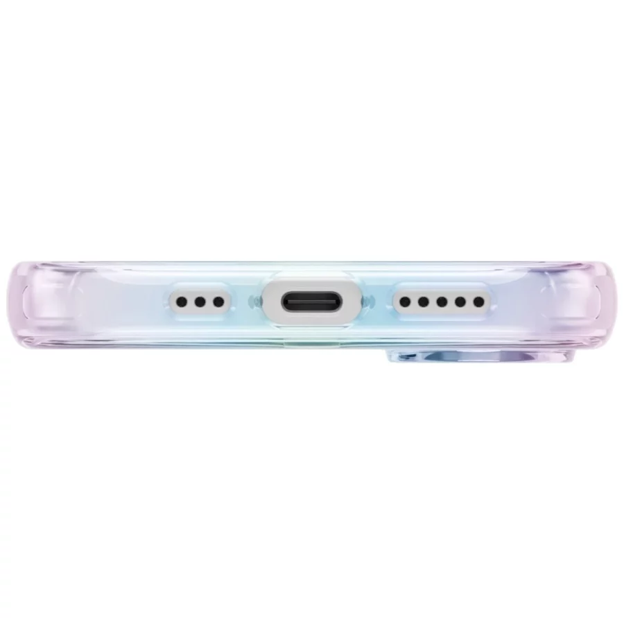Etui UNIQ Iridescia Magclick Charging do iPhone 17 - wielokolorowe