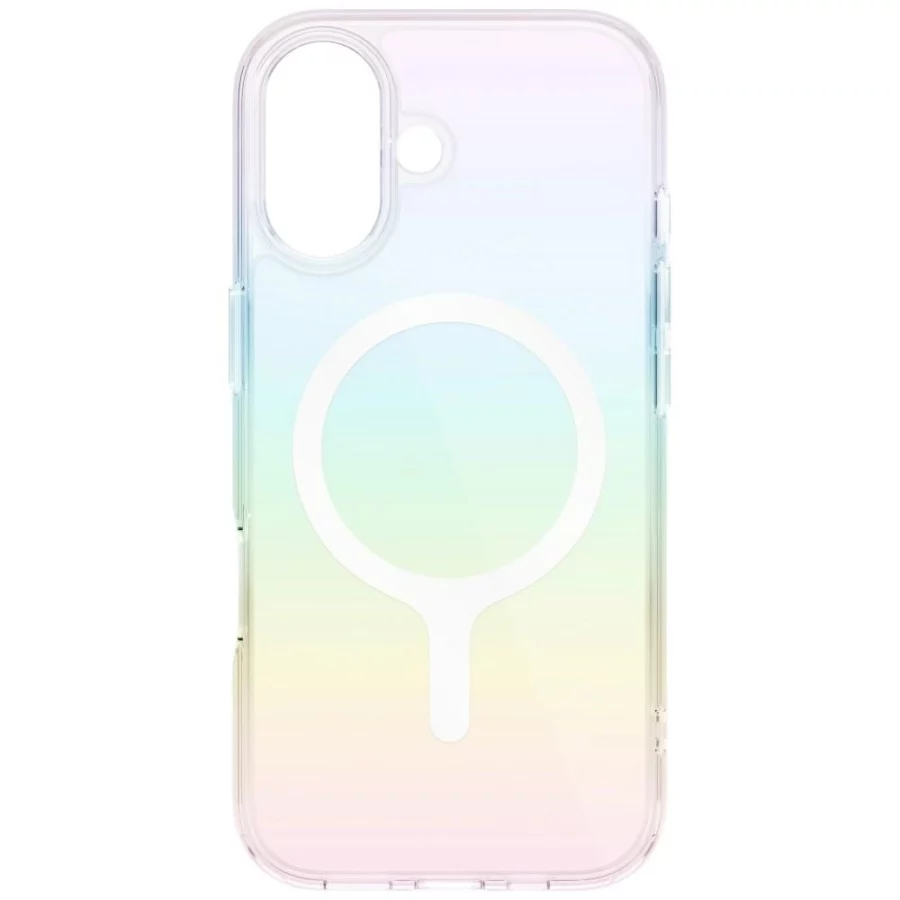 Etui UNIQ Iridescia Magclick Charging do iPhone 17 - wielokolorowe