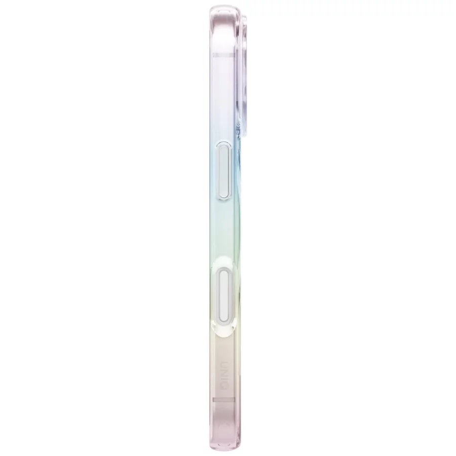 Etui UNIQ Iridescia Magclick Charging do iPhone 17 Pro - wielokolorowe