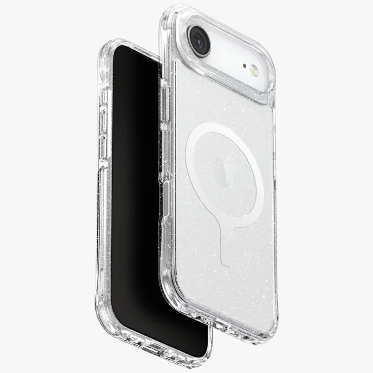 Etui UNIQ LifePro Xtreme Magclick Charging do iPhone 17 Air - przezroczysty-brokat