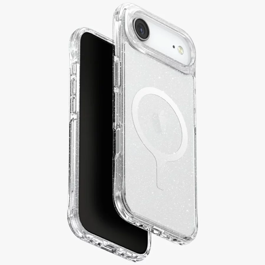 Etui UNIQ LifePro Xtreme Magclick Charging do iPhone 17 Air - przezroczysty-brokat