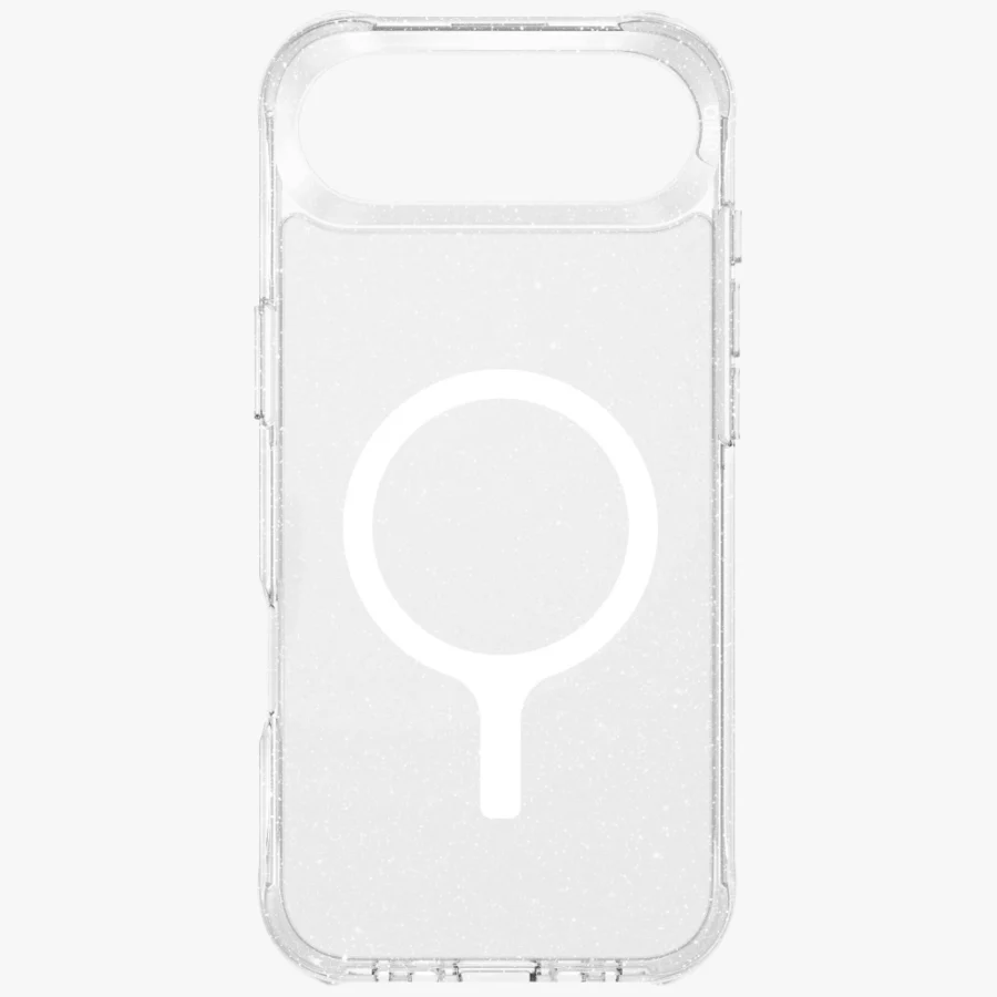 Etui UNIQ LifePro Xtreme Magclick Charging do iPhone 17 Air - przezroczysty-brokat
