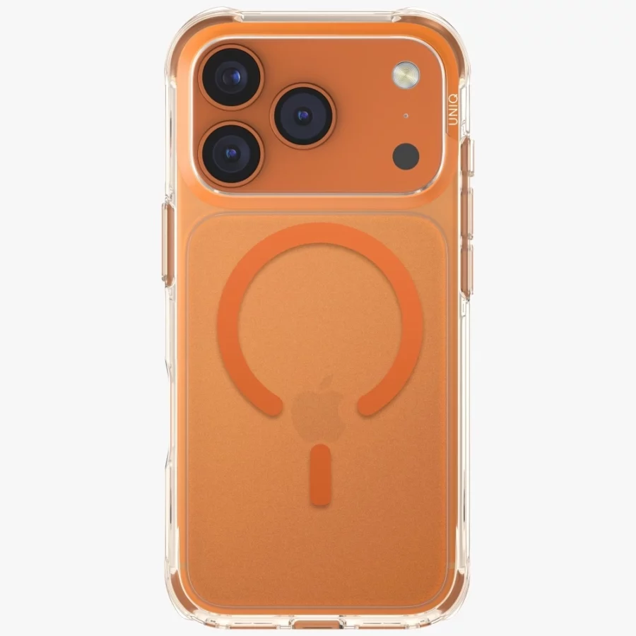Etui UNIQ LifePro Xtreme Magclick Charging do iPhone 17 Pro - pomarańczowe