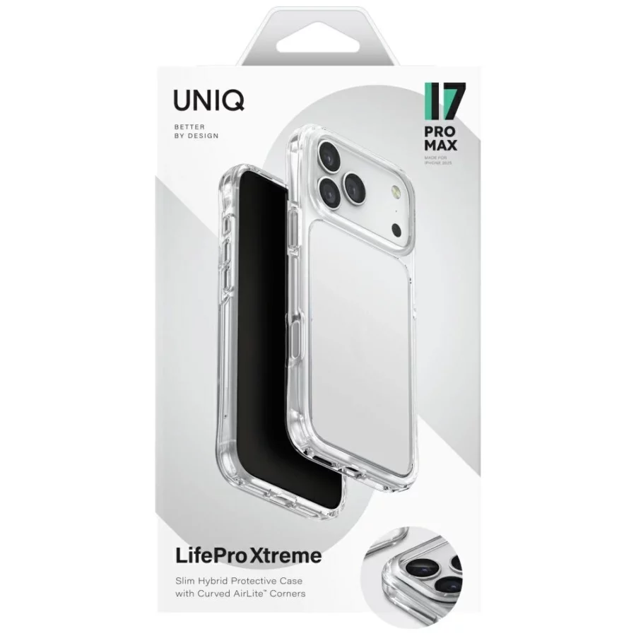Etui UNIQ Lifepro Xtreme do iPhone 17 Pro Max - przezroczyste