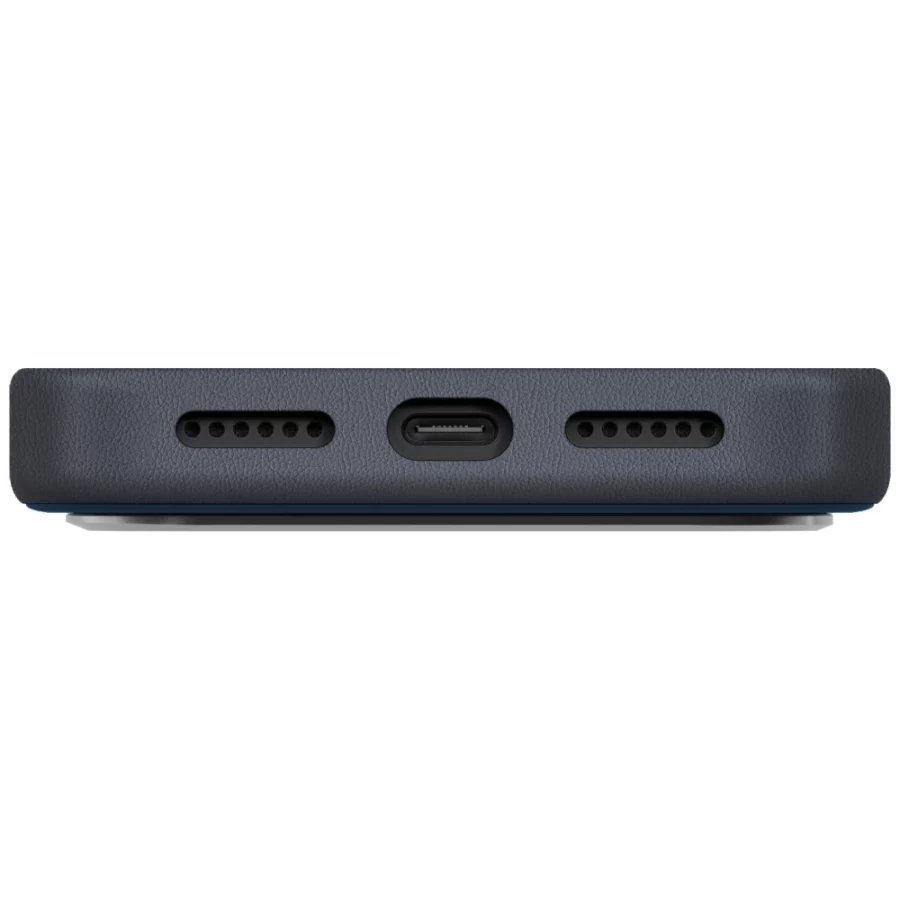 Etui UNIQ Lyden DS do iPhone 17 Pro Max Magclick Charging - niebiesko-czarny