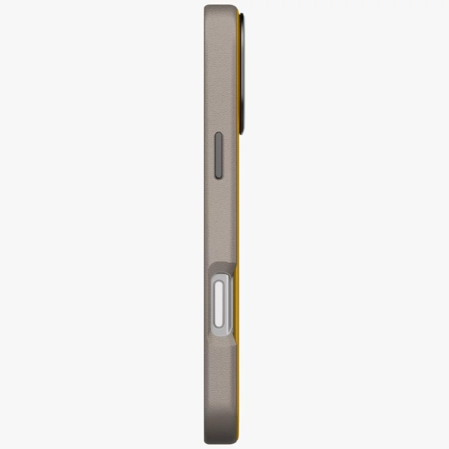 Etui UNIQ Lyden DS do iPhone 17 Pro Max Magclick Charging - zółto-szary