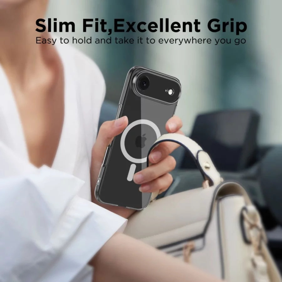 Etui Tech-Protect FlexAir MagSafe na iPhone 17 Air - przezroczyste