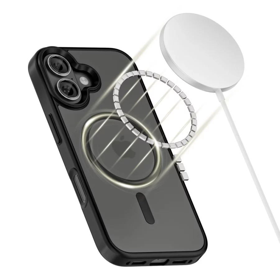 Etui Tech-Protect MagMat XT 4-set MagSafe na iPhone 17 - czarny mat