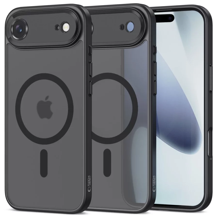 Etui Tech-Protect MagCam MagSafe na iPhone 17 Air - czarny mat