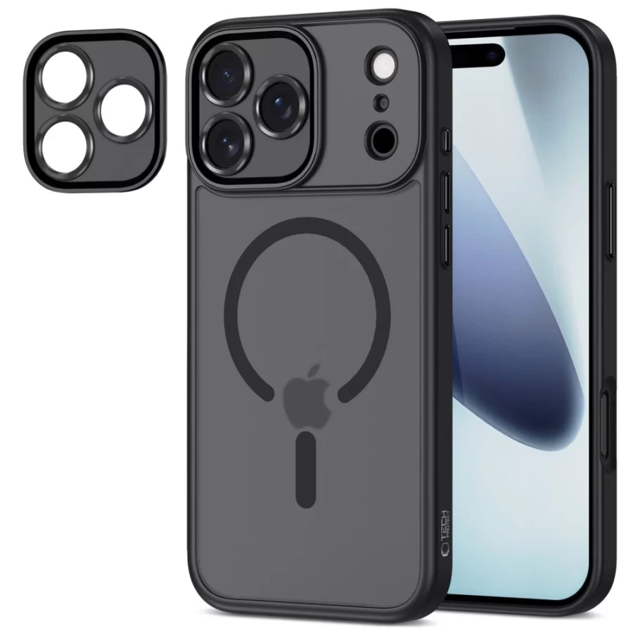 Etui Tech-Protect MagCam MagSafe na iPhone 17 Pro Max - czarny mat