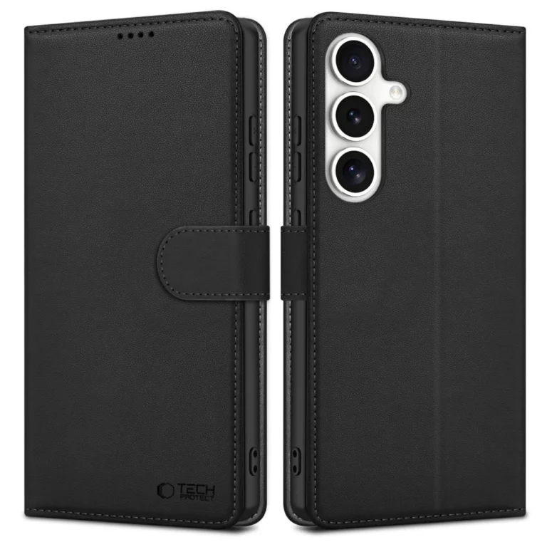 Etui Tech-Protect Wallet na Samsung Galaxy S25 FE - czarne
