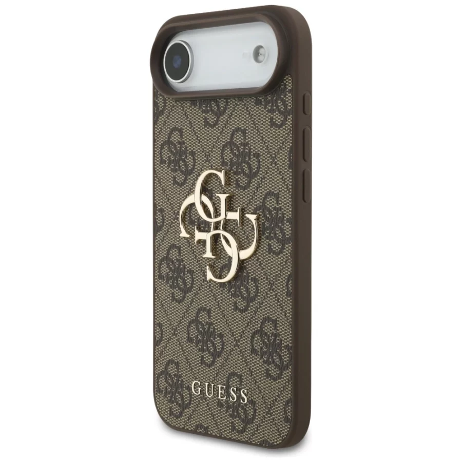 Etui Guess 4G Big Logo do iPhone 17 Air - brązowe