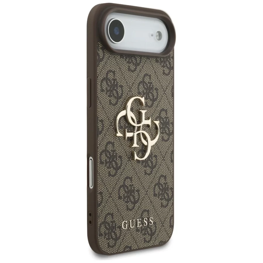 Etui Guess 4G Big Logo do iPhone 17 Air - brązowe