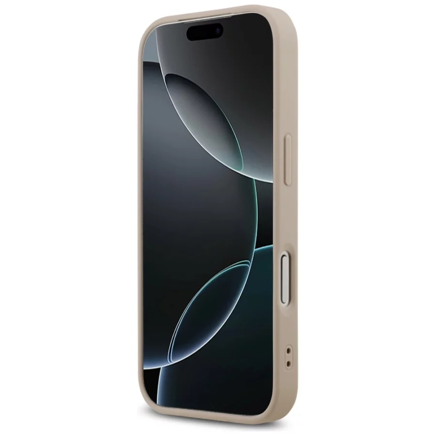 Etui Guess 4G Ring Classic Logo MagSafe na iPhone 17 Pro - różowe