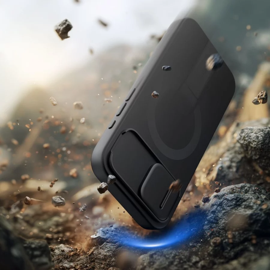 Etui Tech-Protect Kevlar Aura MagSafe na iPhone 16e / 17e - czarne