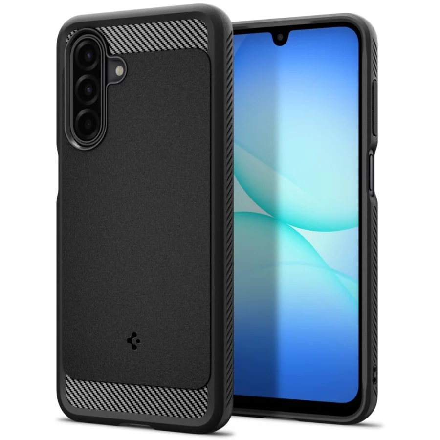 Etui Spigen Rugged Armor na Samsung Galaxy A17 - czarny mat