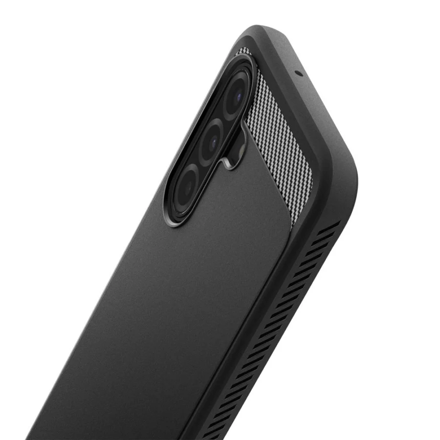 Etui Spigen Rugged Armor na Samsung Galaxy A17 - czarny mat