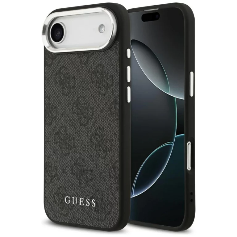 Etui Guess 4G Classic Logo MagSafe na iPhone 17 Air - czarne