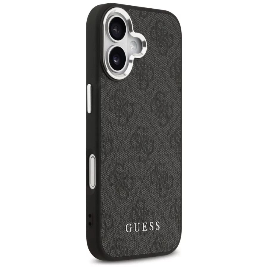 Etui Guess 4G Classic Logo MagSafe na iPhone 17 - czarne