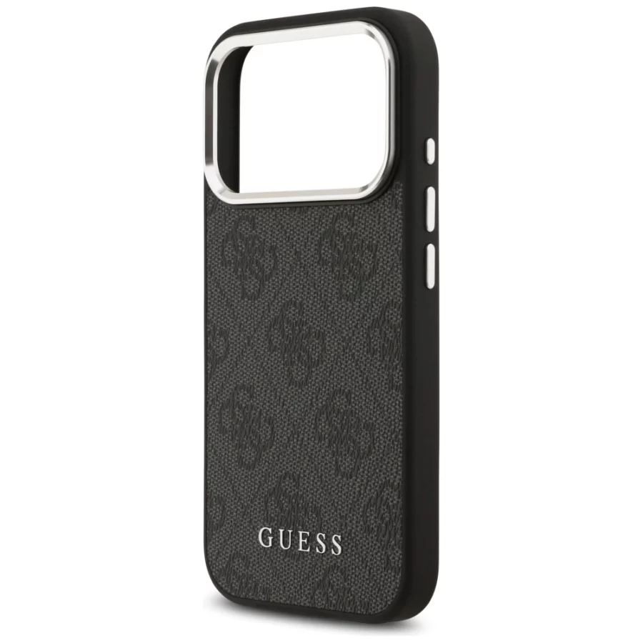 Etui Guess 4G Classic Logo MagSafe na iPhone 17 Pro - czarne