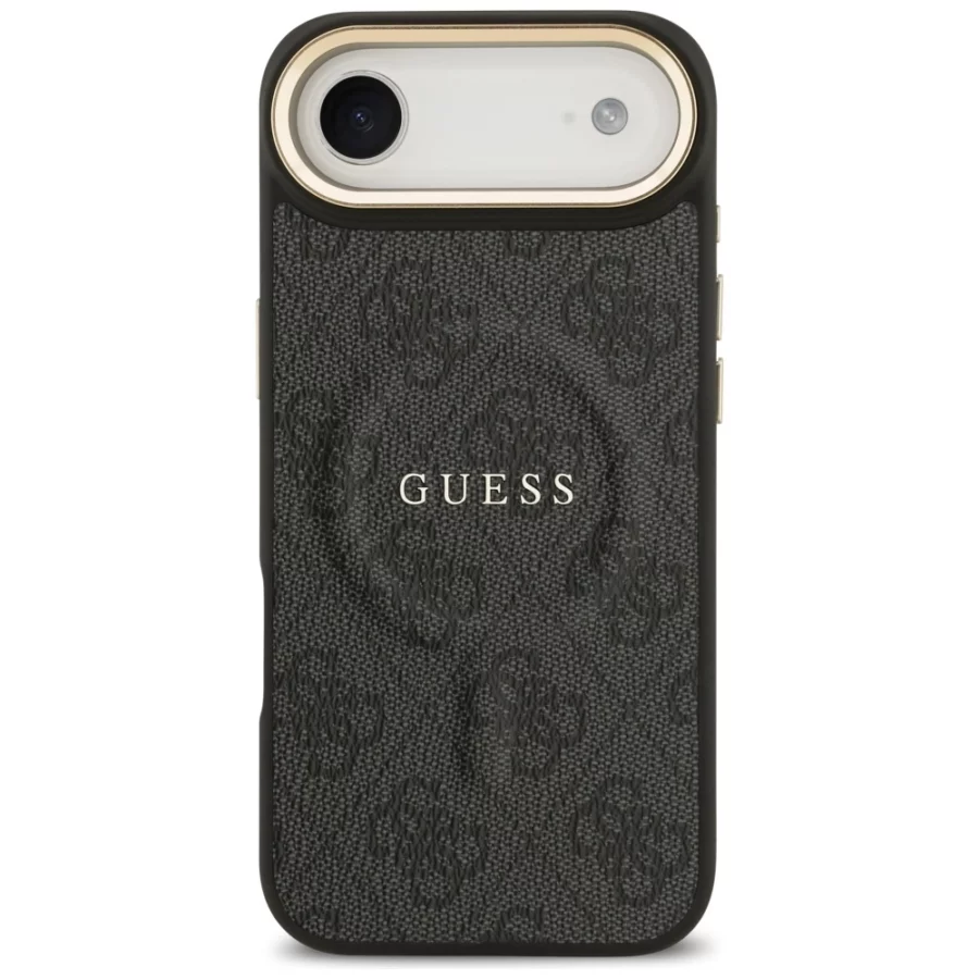 Etui Guess 4G PU Classic Logo MagSafe na iPhone 17 Air - czarne