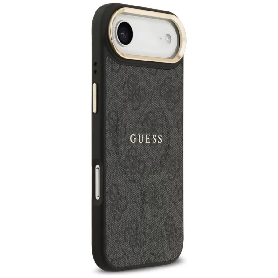 Etui Guess 4G PU Classic Logo MagSafe na iPhone 17 Air - czarne