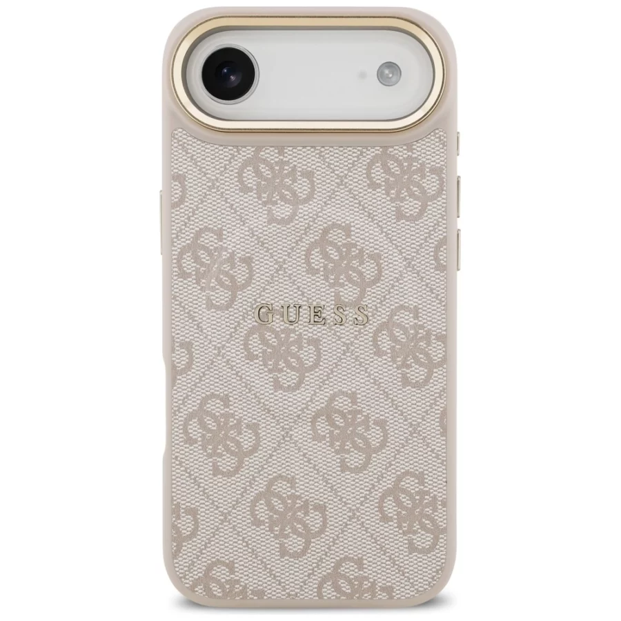 Etui Guess 4G PU Classic Logo MagSafe na iPhone 17 Air - różowe