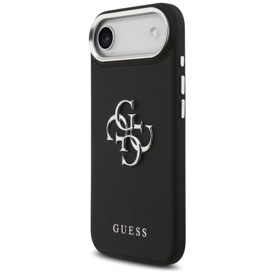 Etui Guess Grained Big 4G Classic Logo na iPhone 17 Air - czarne