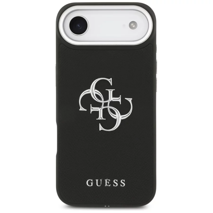 Etui Guess Grained Big 4G Classic Logo na iPhone 17 Air - czarne