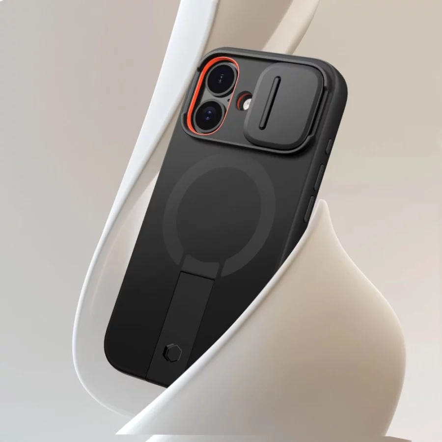 Etui Tech-Protect Kevlar Aura MagSafe na iPhone 17 - czarne