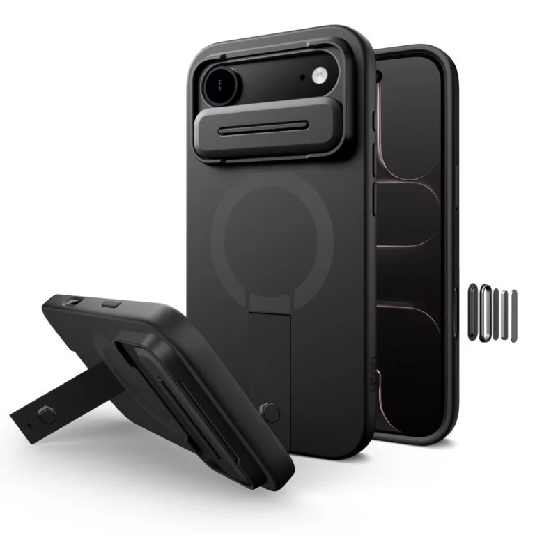 Etui Tech-Protect Kevlar Aura MagSafe na iPhone Air - czarne
