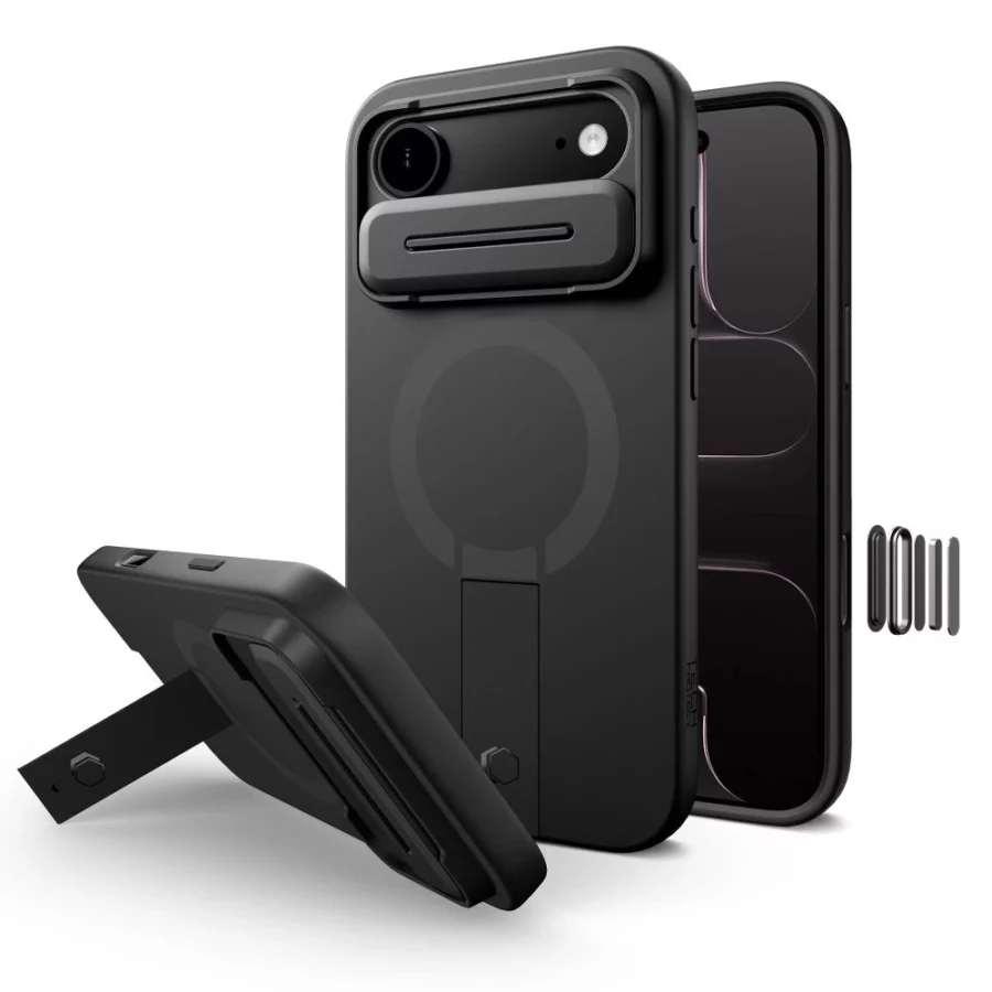 Etui Tech-Protect Kevlar Aura MagSafe na iPhone Air - czarne