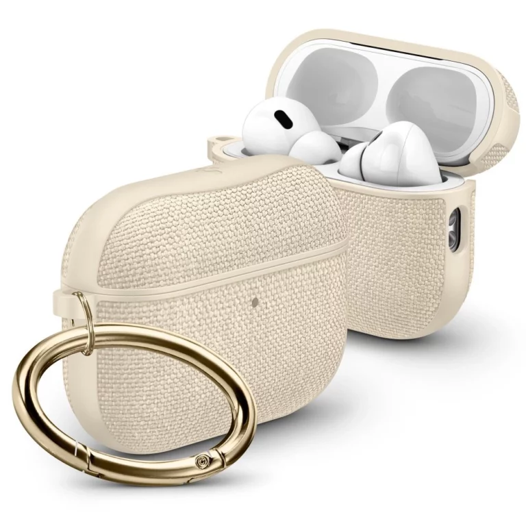 Etui Spigen Urban Fit na AirPods Pro 3 - beżowe