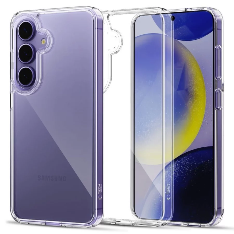 Etui Tech-Protect FlexAir Hybrid na Samsung Galaxy S25 FE - przezroczyste