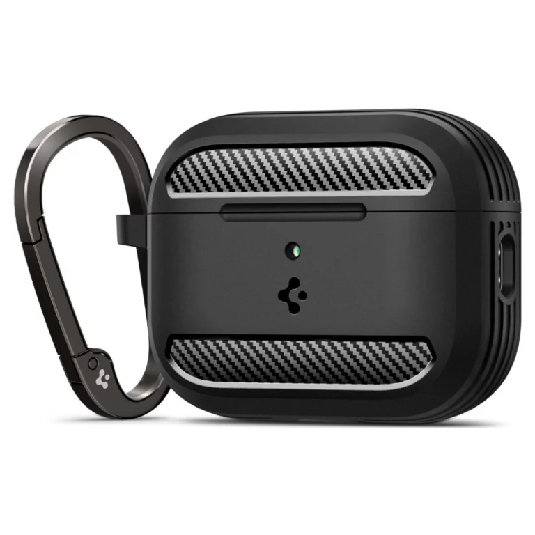 Etui Spigen Rugged Armor na AirPods Pro 3 - czarny mat