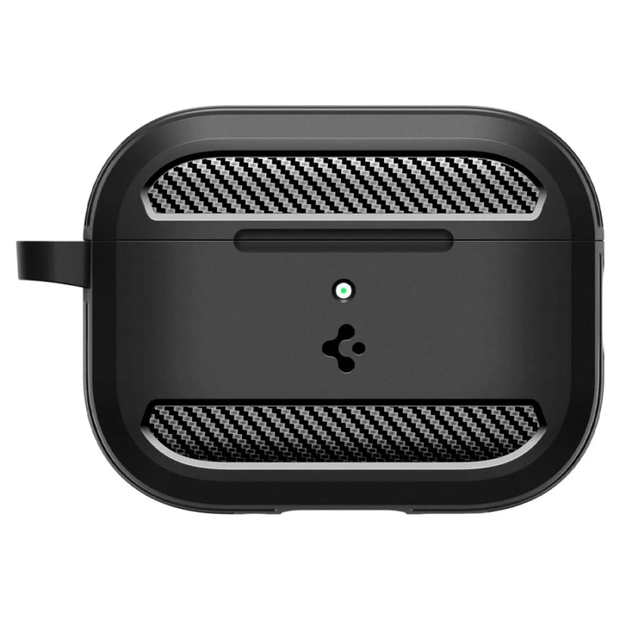 Etui Spigen Rugged Armor na AirPods Pro 3 - czarny mat