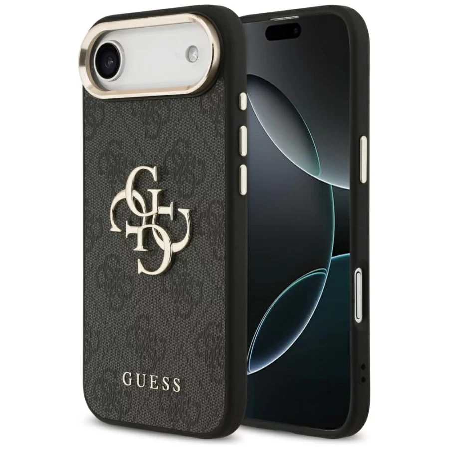 Etui Guess 4G Big 4G Classic Logo na iPhone Air - czarno-złote