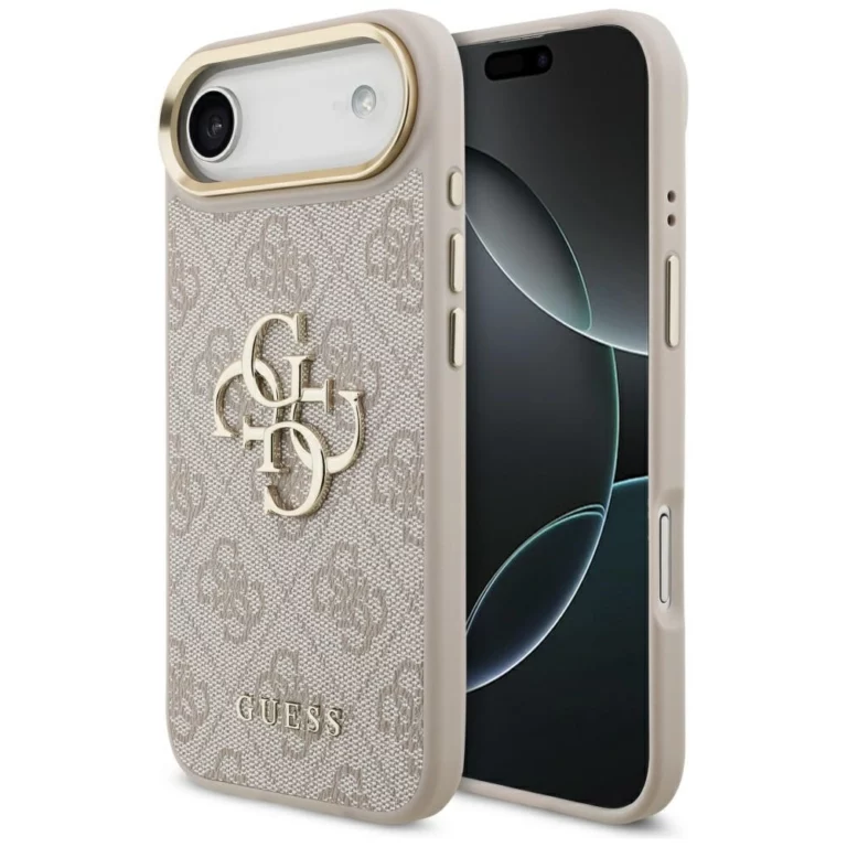 Etui Guess 4G Big 4G Classic Logo na iPhone Air - różowo-złote