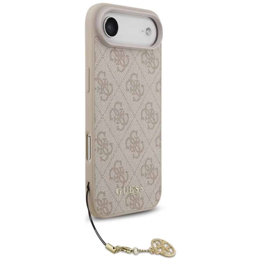 Etui Guess 4G Charms Collection MagSafe na iPhone Air - różowe