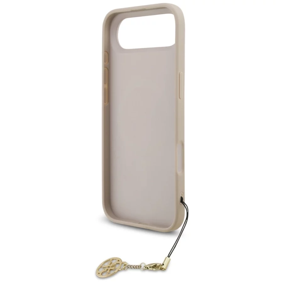 Etui Guess 4G Charms Collection MagSafe na iPhone Air - różowe